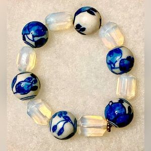 Antique China Elastic Bracelet